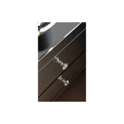 KARE Design Chevet Luxury 2 Tiroirs Argent ^ Table D'Appoint & De Chevet