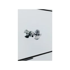 KARE Design Chevet Luxury 3 Tiroirs Argent ^ Table D'Appoint & De Chevet