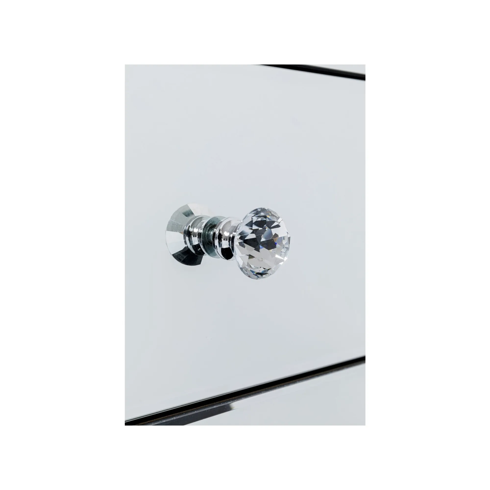 KARE Design Chevet Luxury 3 Tiroirs Argent ^ Table D'Appoint & De Chevet
