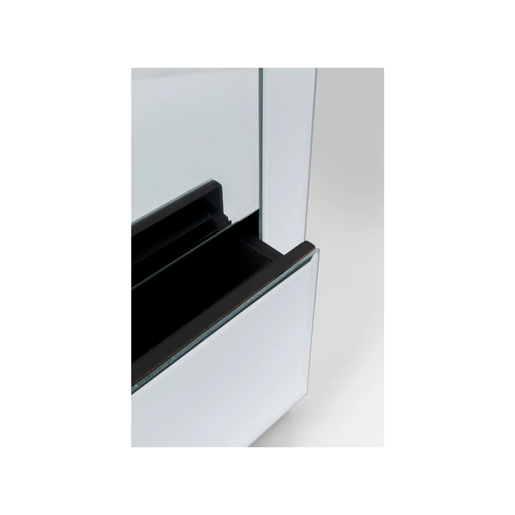 KARE Design Chevet Luxury 3 Tiroirs Argent ^ Table D'Appoint & De Chevet