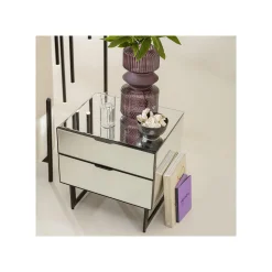 KARE Design Chevet Soran Noir ^ Table D'Appoint & De Chevet