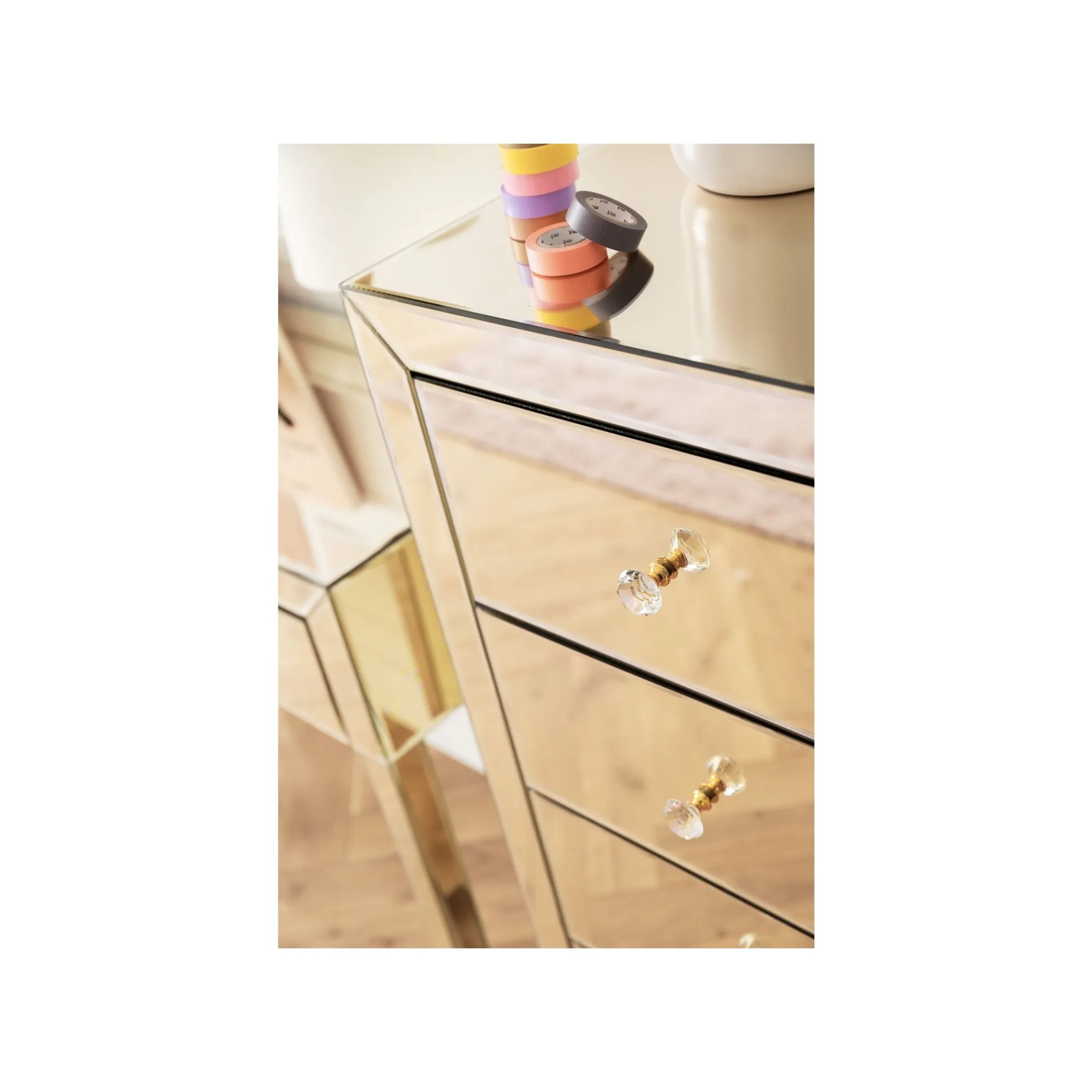 KARE Design Chiffonnier Luxury Champagne ^ Commode & Chiffonnier