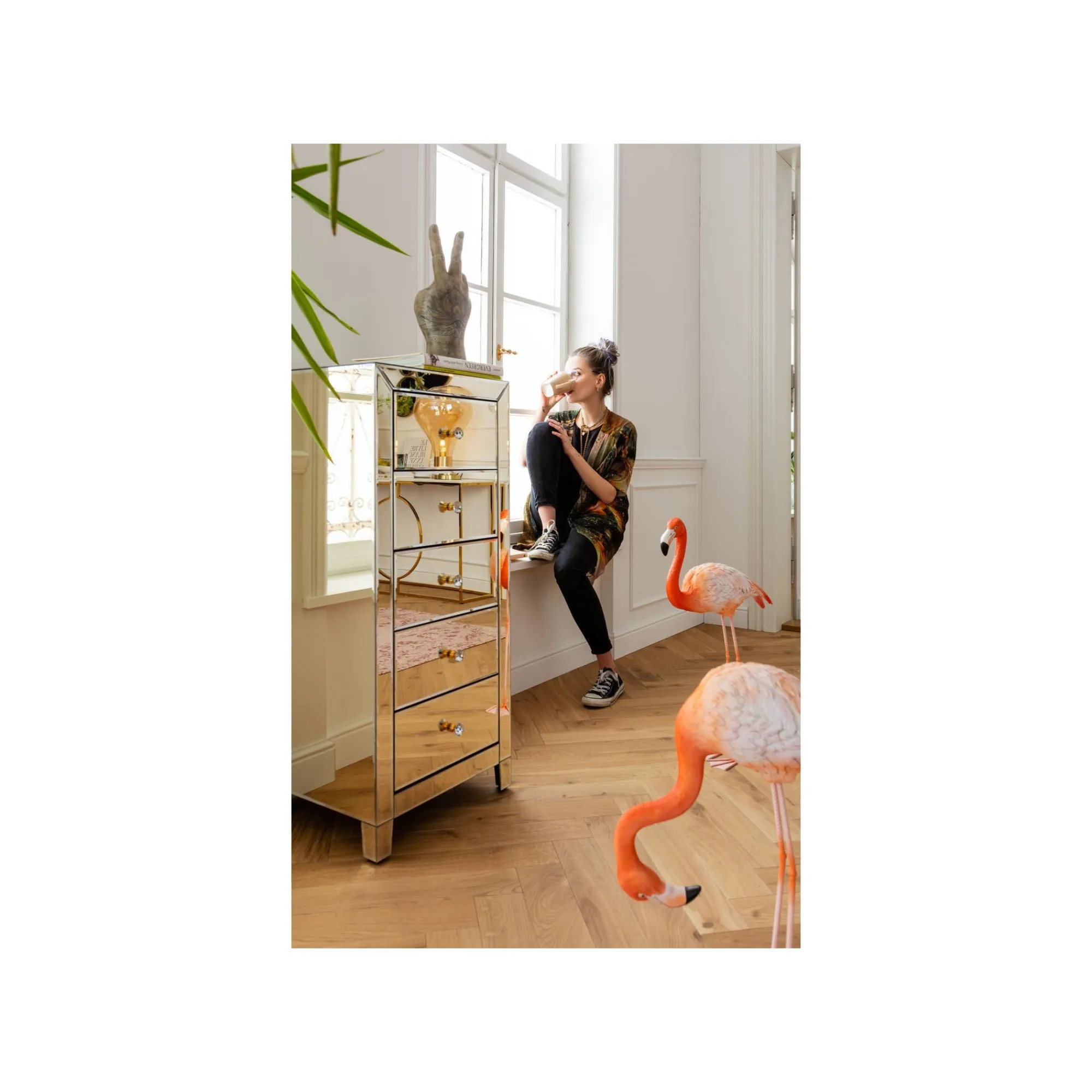 KARE Design Chiffonnier Luxury Champagne ^ Commode & Chiffonnier