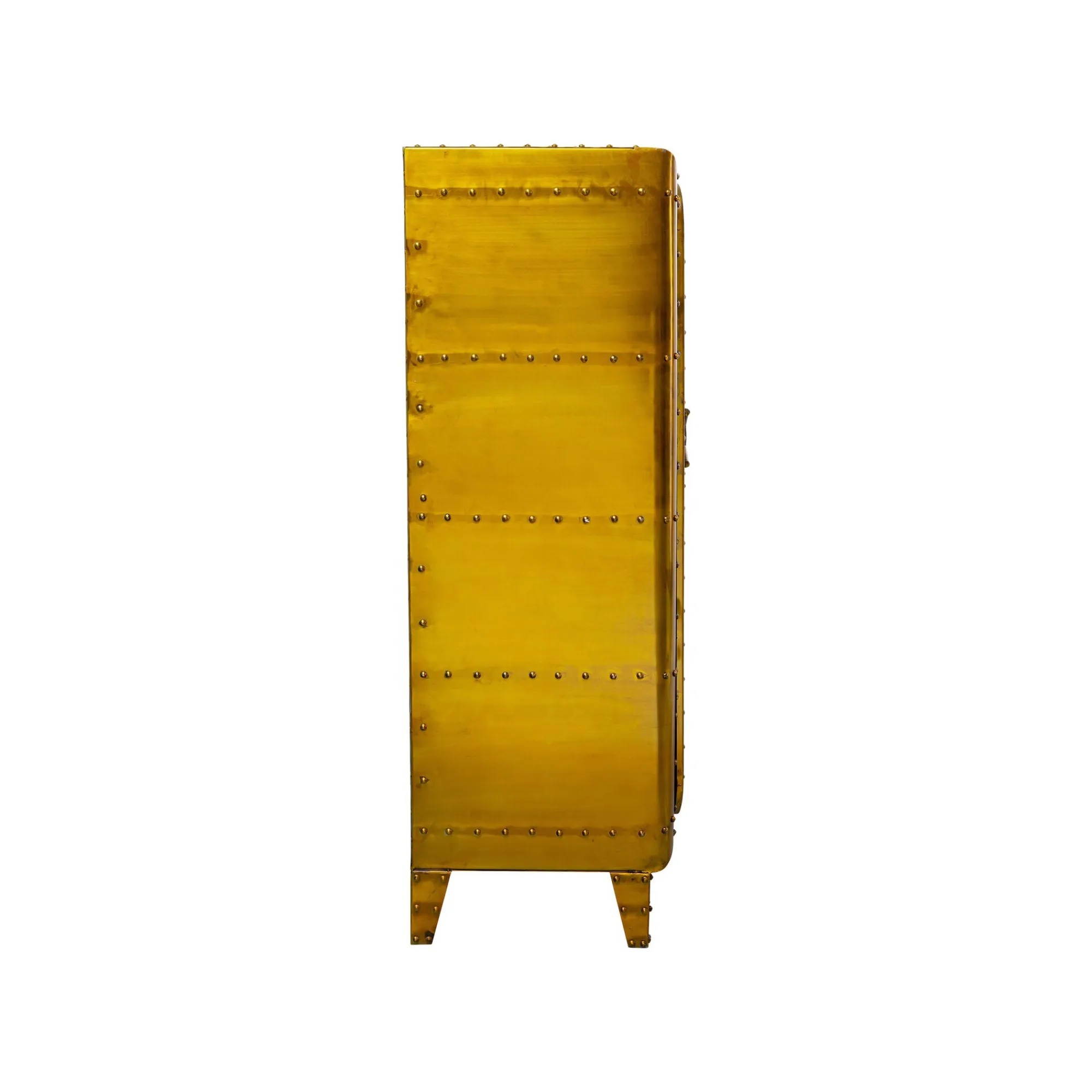 KARE Design Coffre Locker Doré ^ Coffre & Malle