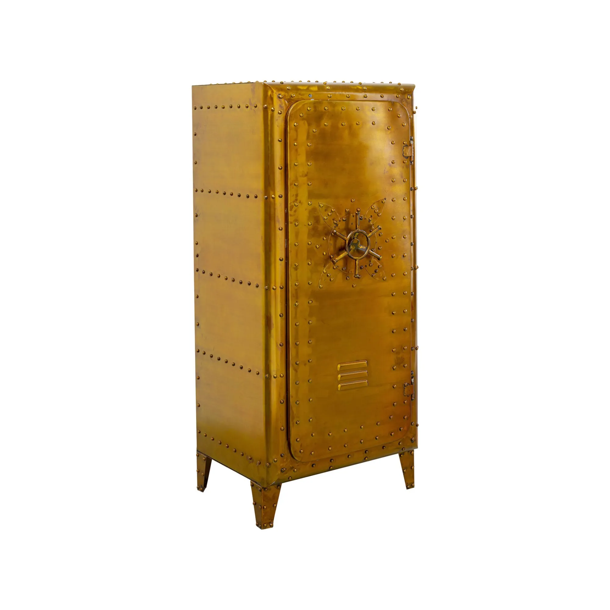 KARE Design Coffre Locker Doré ^ Coffre & Malle