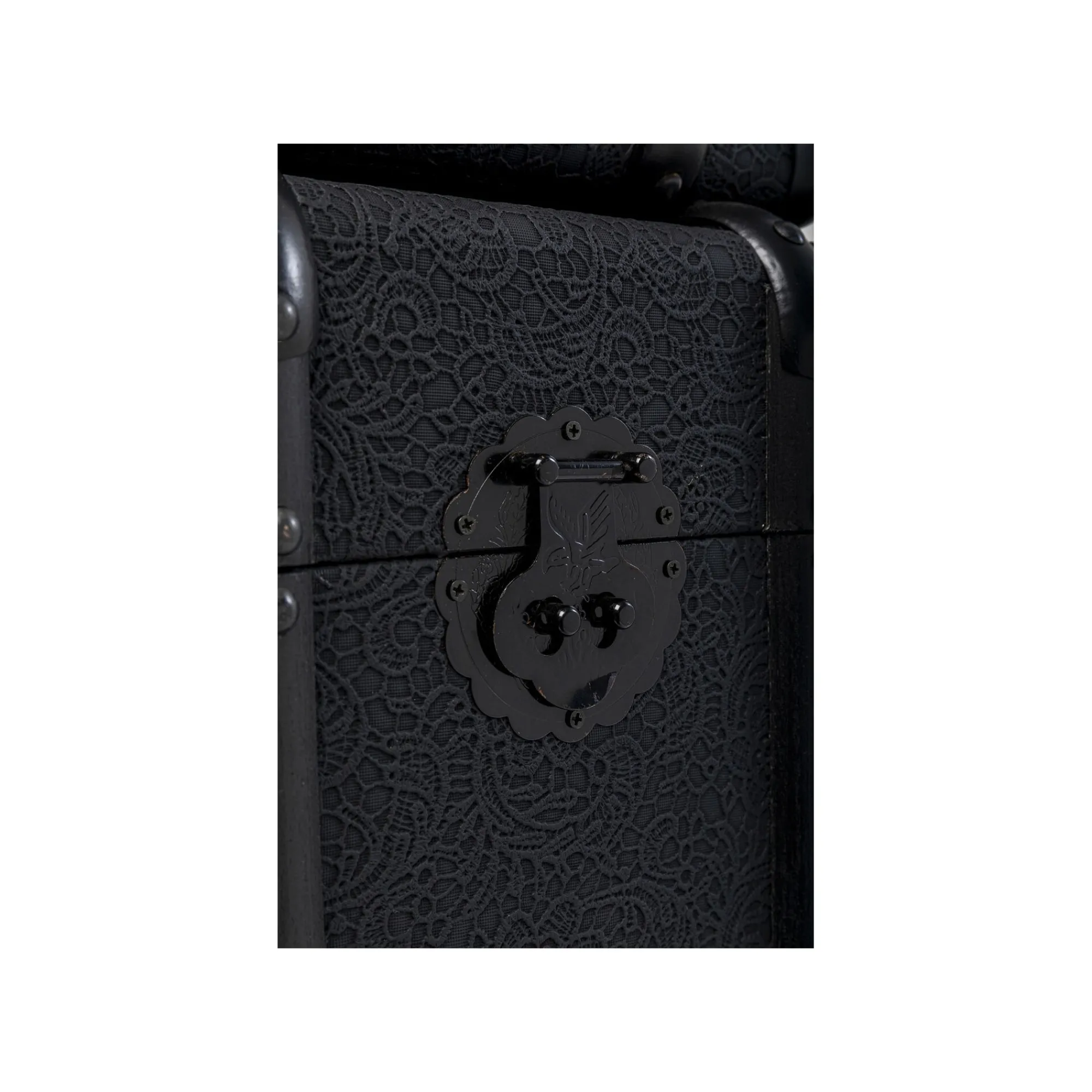 KARE Design Coffres Voyage Noirs Set De 3 ^ Coffre & Malle|Boîte