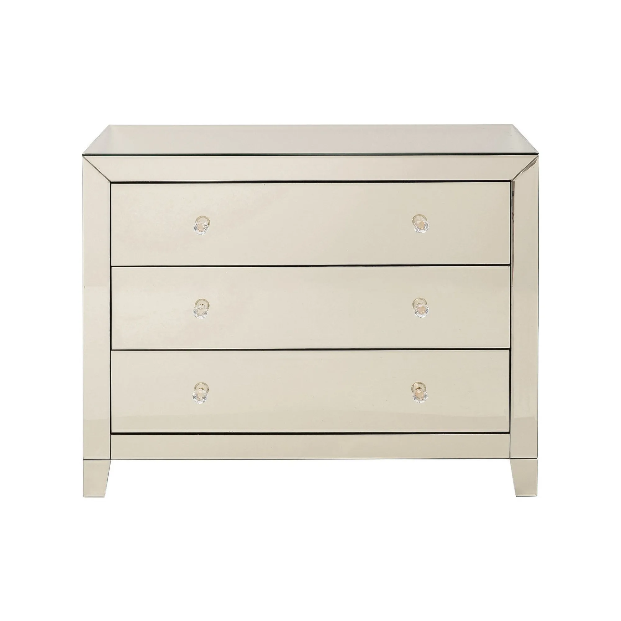 KARE Design Commode Luxury Champagne 3 Tiroirs ^ Commode & Chiffonnier
