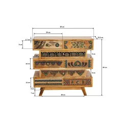KARE Design Commode Menorca Butterfly ^ Commode & Chiffonnier