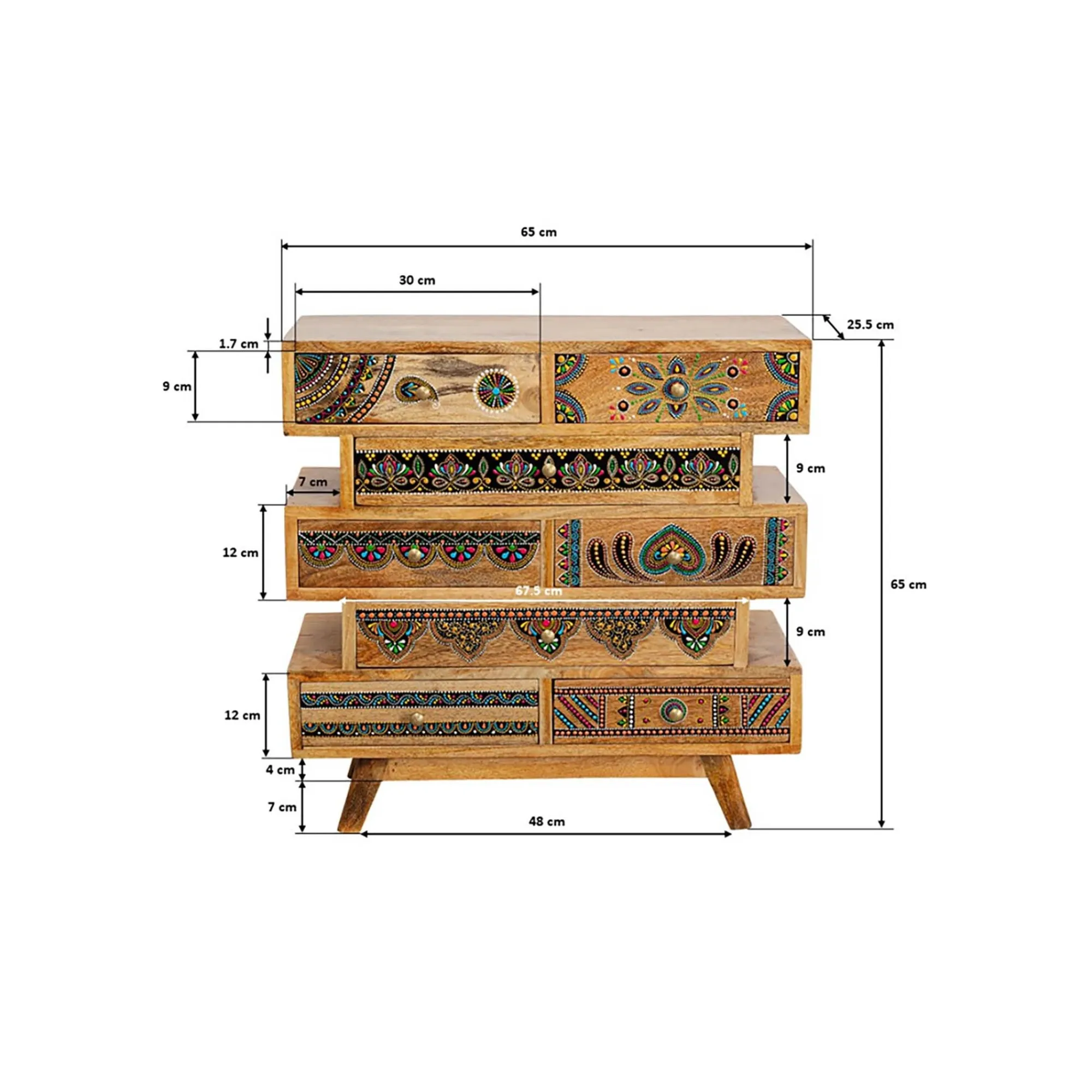 KARE Design Commode Menorca Butterfly ^ Commode & Chiffonnier