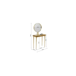 KARE Design Console Avec Miroir Art ^ Console|Coiffeuse