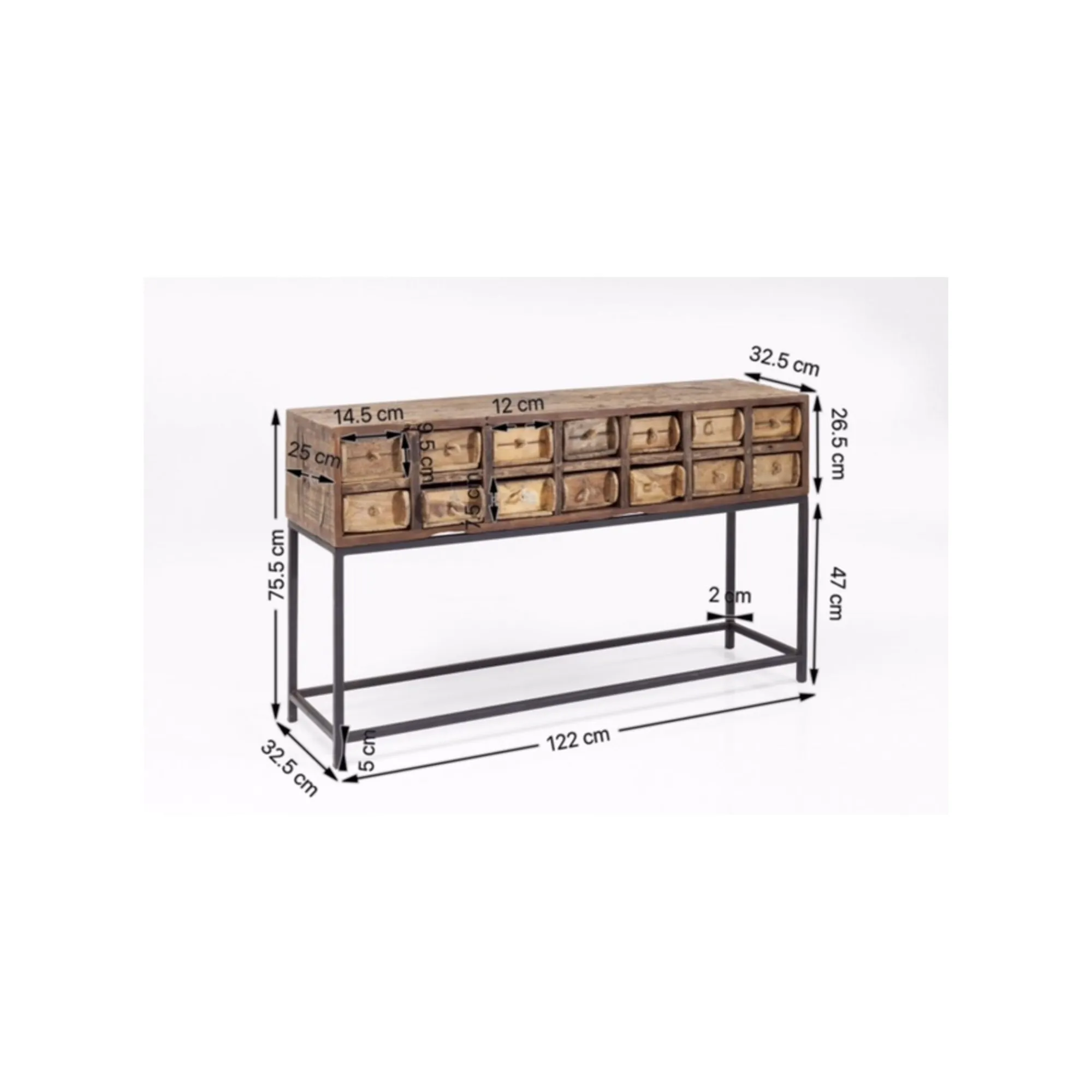 KARE Design Console Bastidon 125x33cm ^ Console