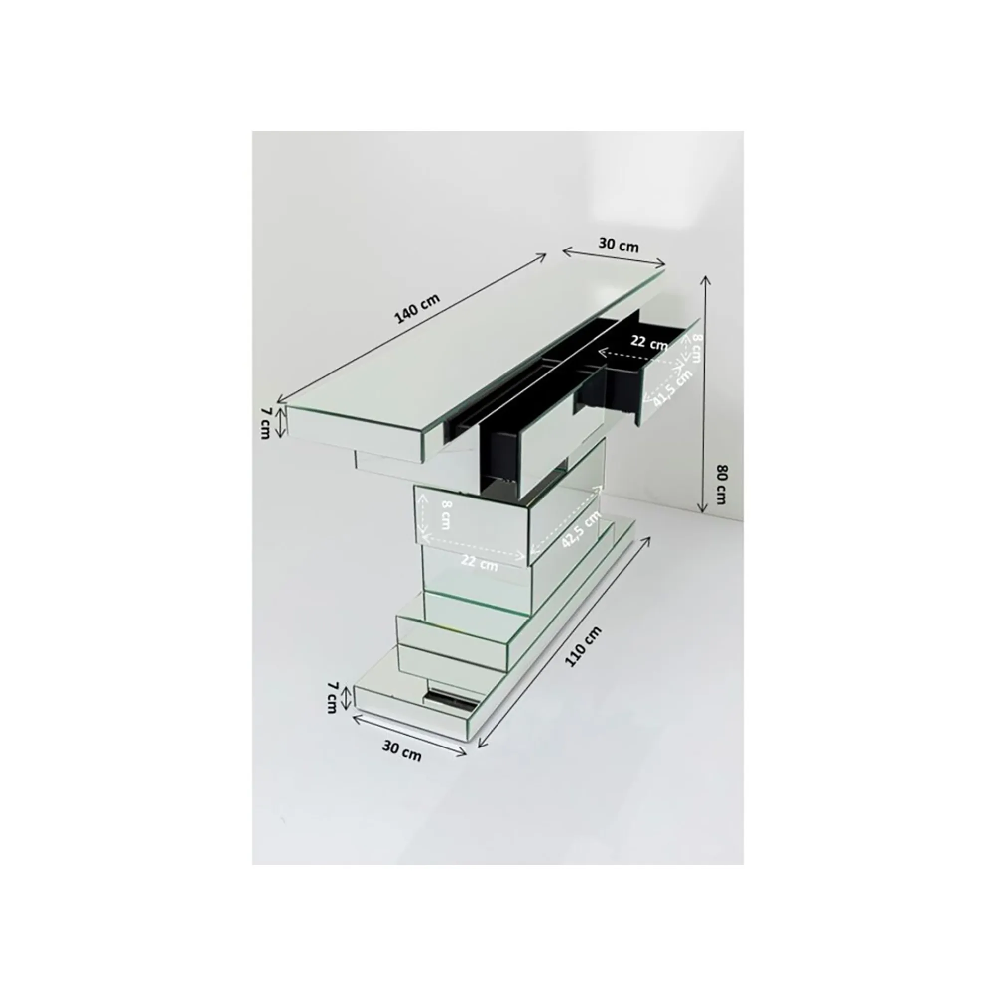 KARE Design Console Brick 140x30cm ^ Console