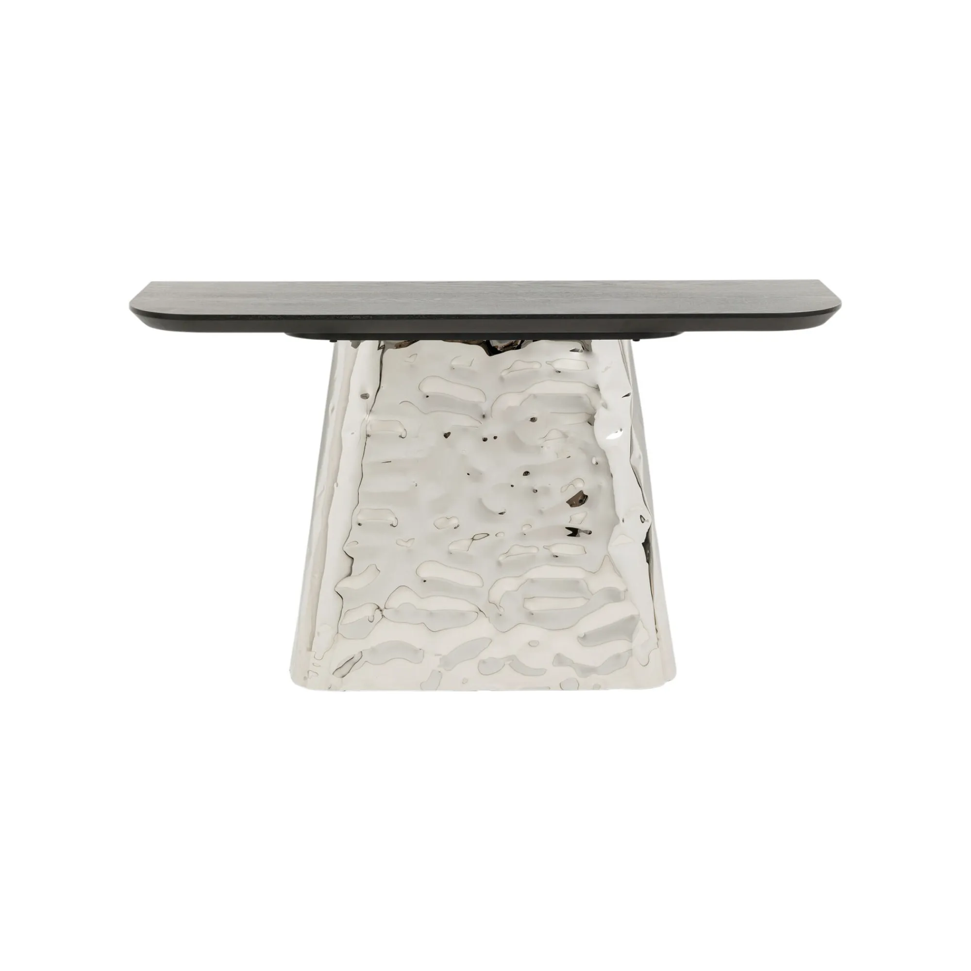 KARE Design Console Caldera Chrome 138x38cm ^ Console