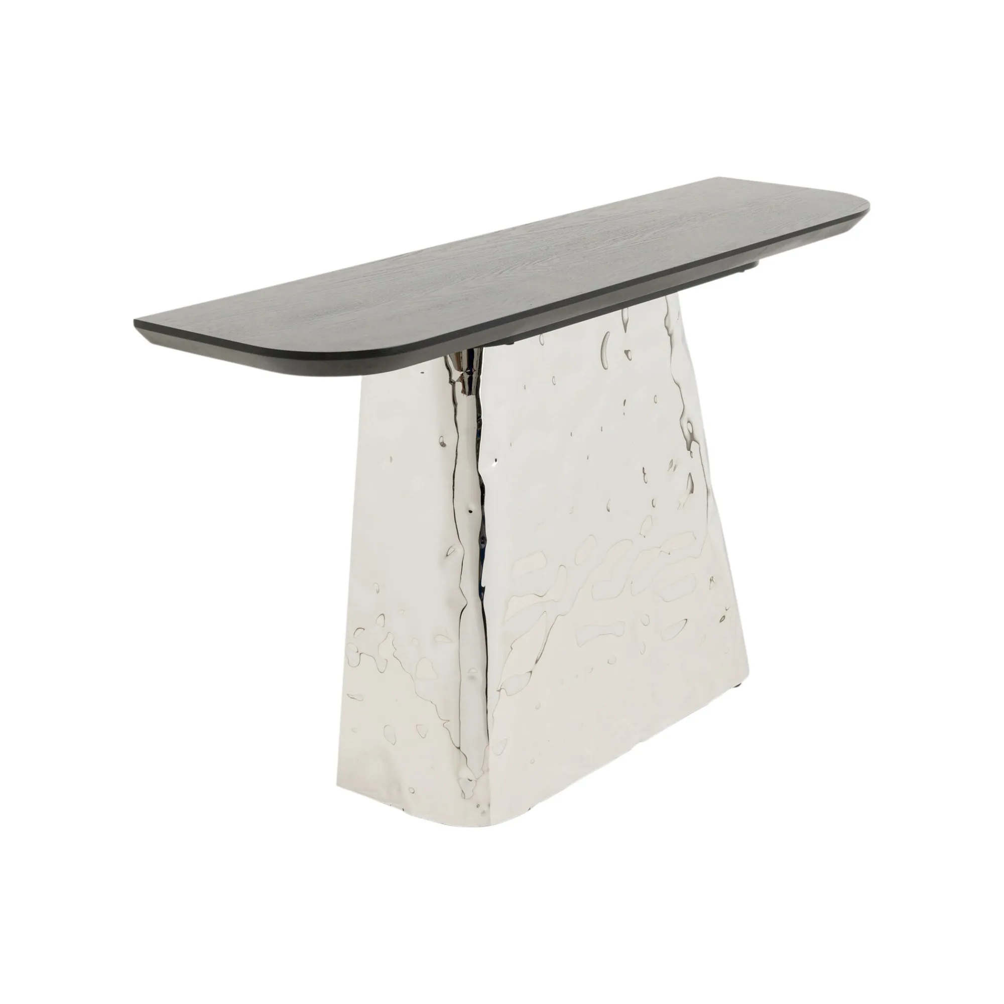 KARE Design Console Caldera Chrome 138x38cm ^ Console