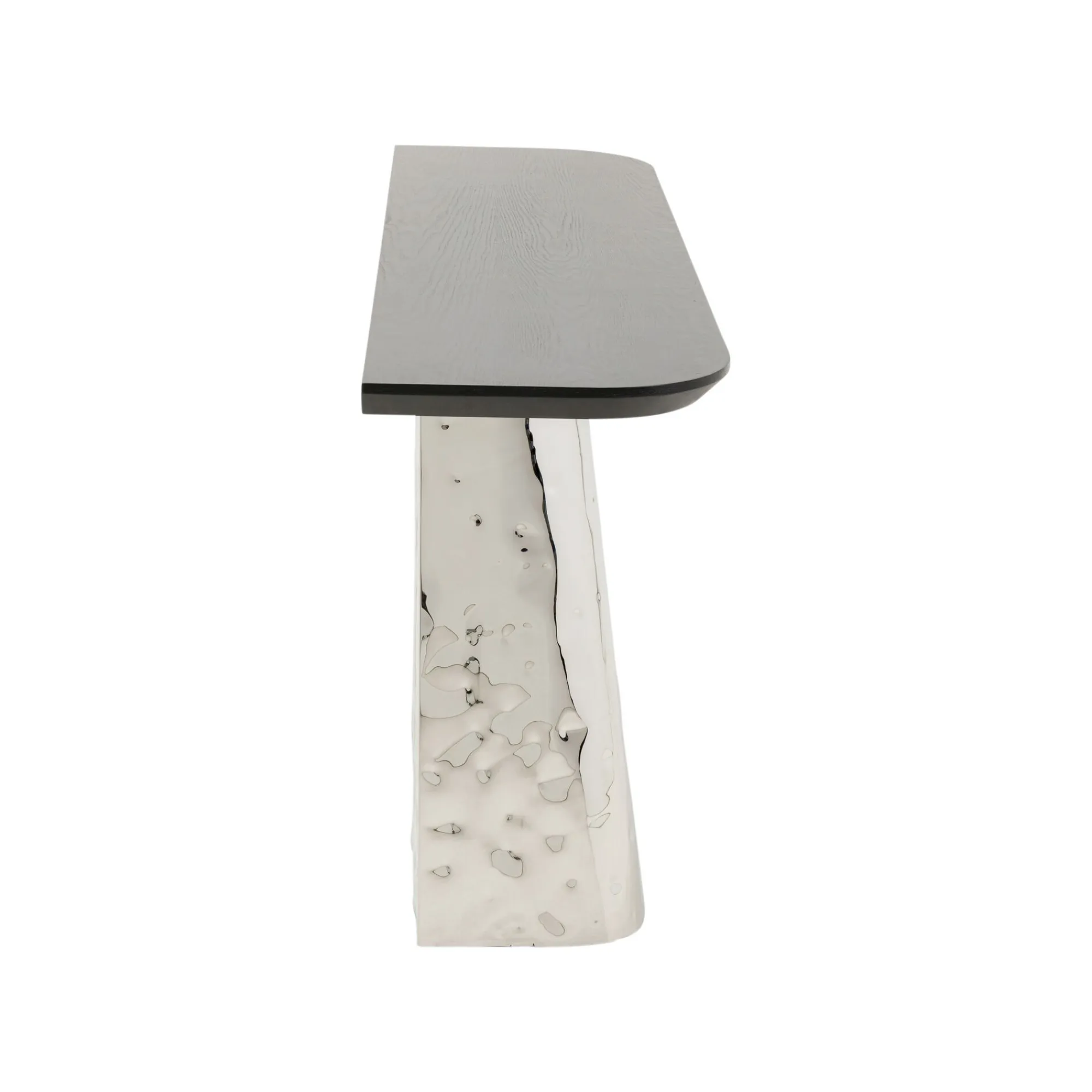 KARE Design Console Caldera Chrome 138x38cm ^ Console