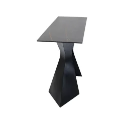 KARE Design Console Gloria 140x45cm Grès Noir ^ Console