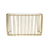 KARE Design Console Wire 142x43cm Dorée ^ Console