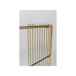 KARE Design Console Wire 81x37cm Laiton ^ Console