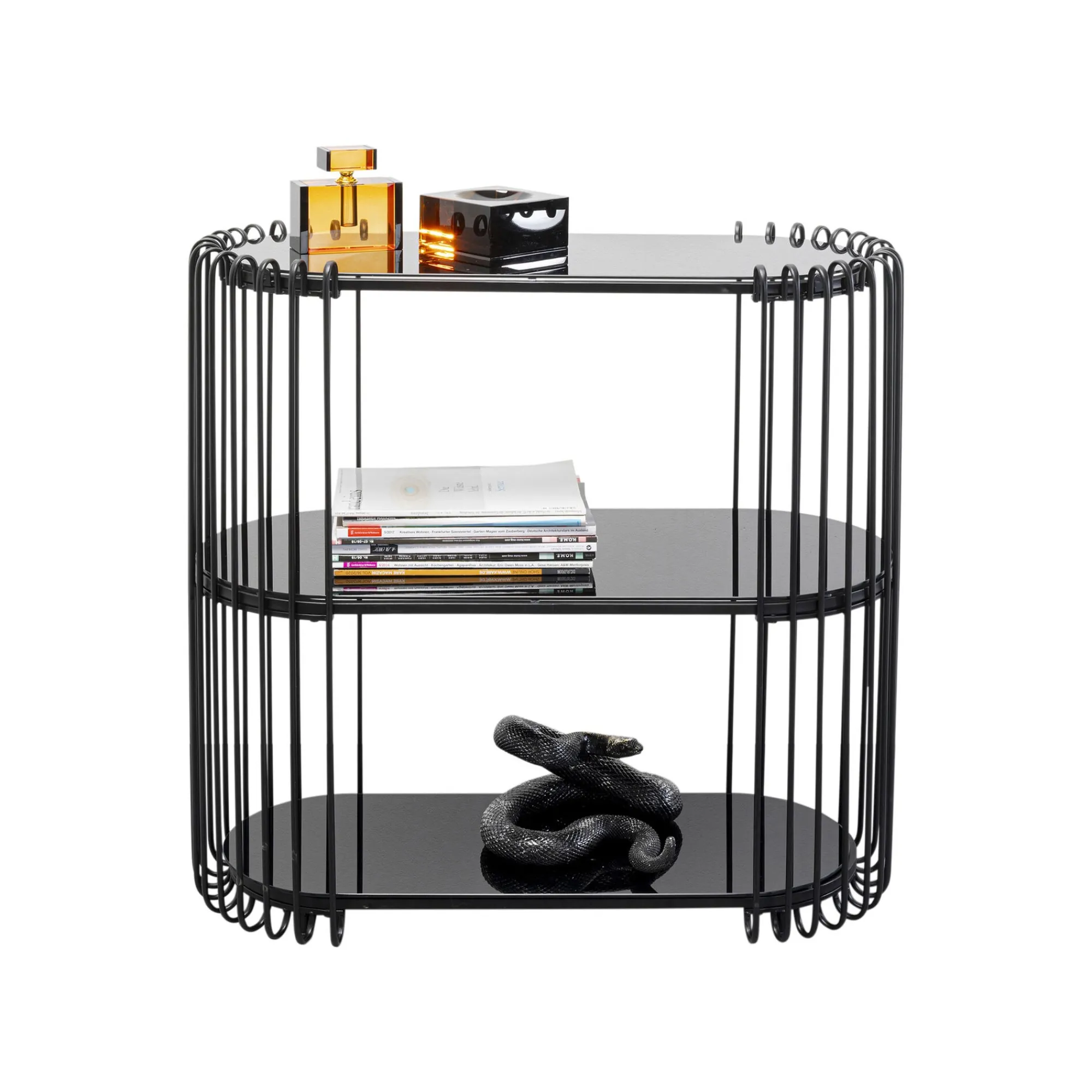 KARE Design Console Wire 81x37cm Noire ^ Console