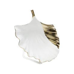 KARE Design Coupe Feuille De Ginkgo Côté Doré ^ Vaisselle