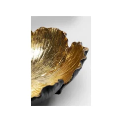 KARE Design Coupe Fleur Dorée Et Noire 25cm ^ Vaisselle