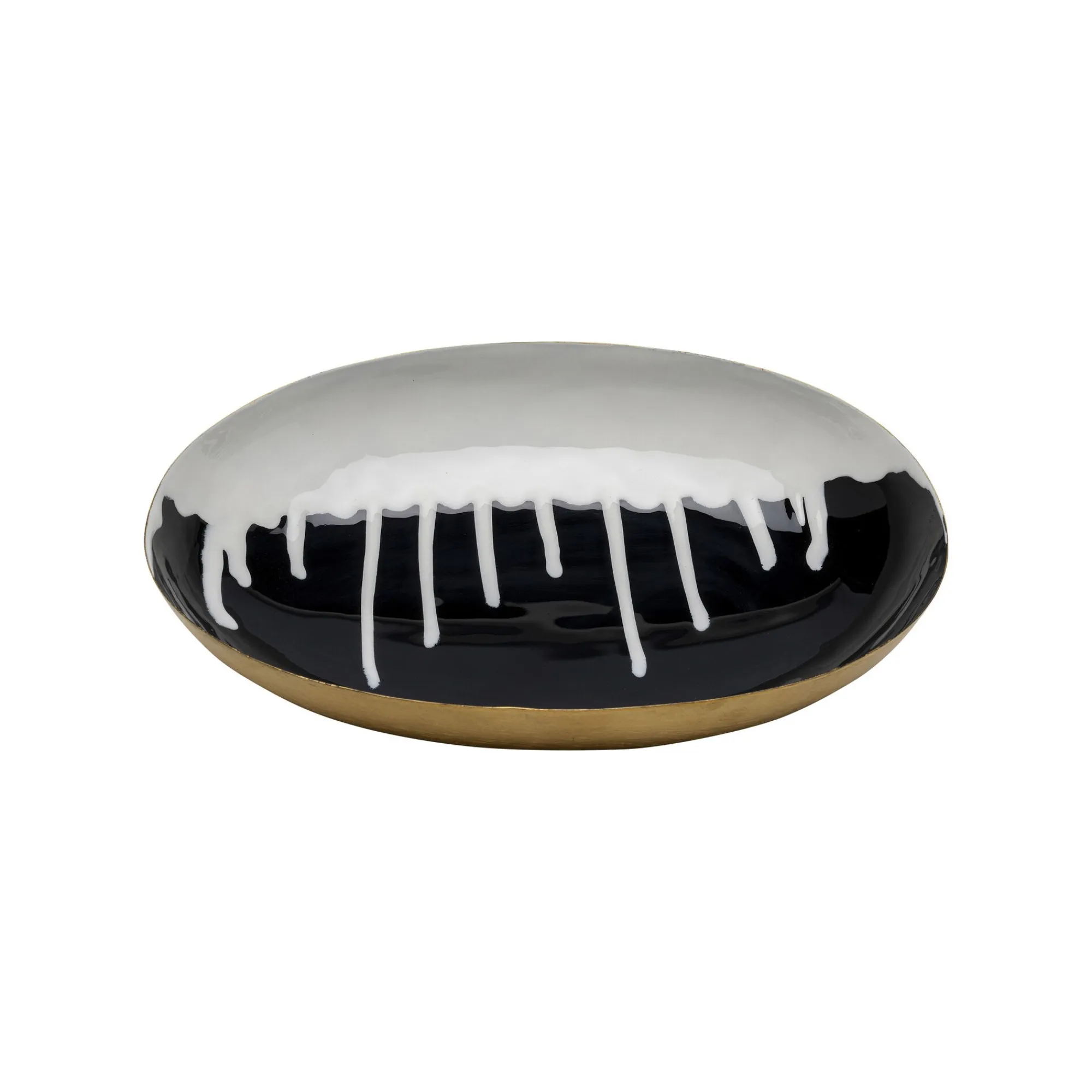 KARE Design Coupe Macchie Noire Et Blanche ^ Vaisselle