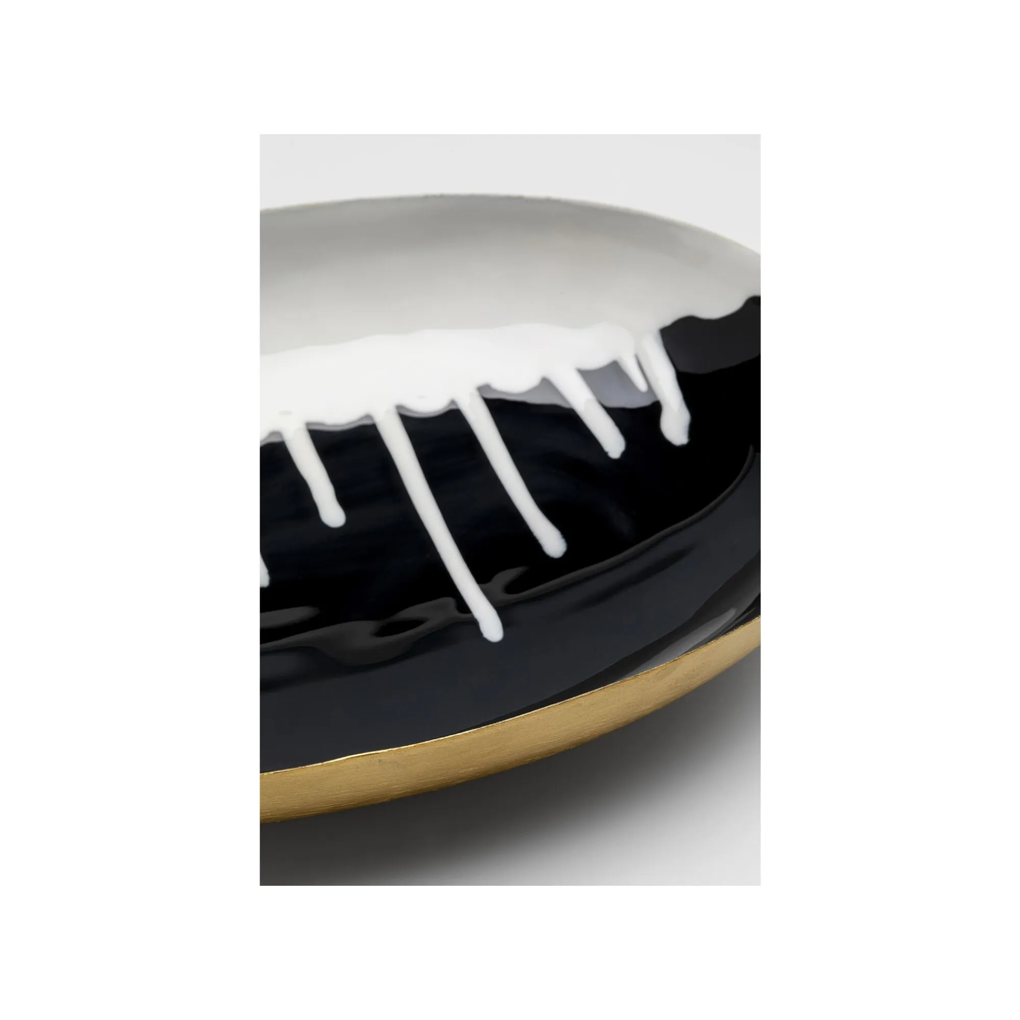 KARE Design Coupe Macchie Noire Et Blanche ^ Vaisselle