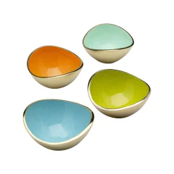 KARE Design Coupes Samba Plain Set De 4 ^ Vaisselle