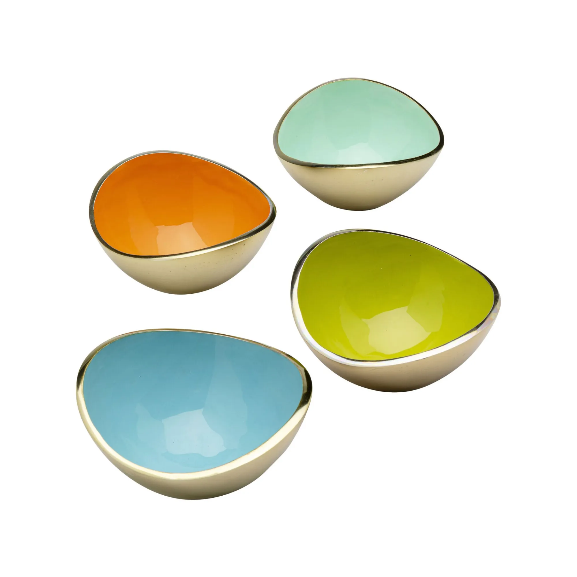 KARE Design Coupes Samba Plain Set De 4 ^ Vaisselle