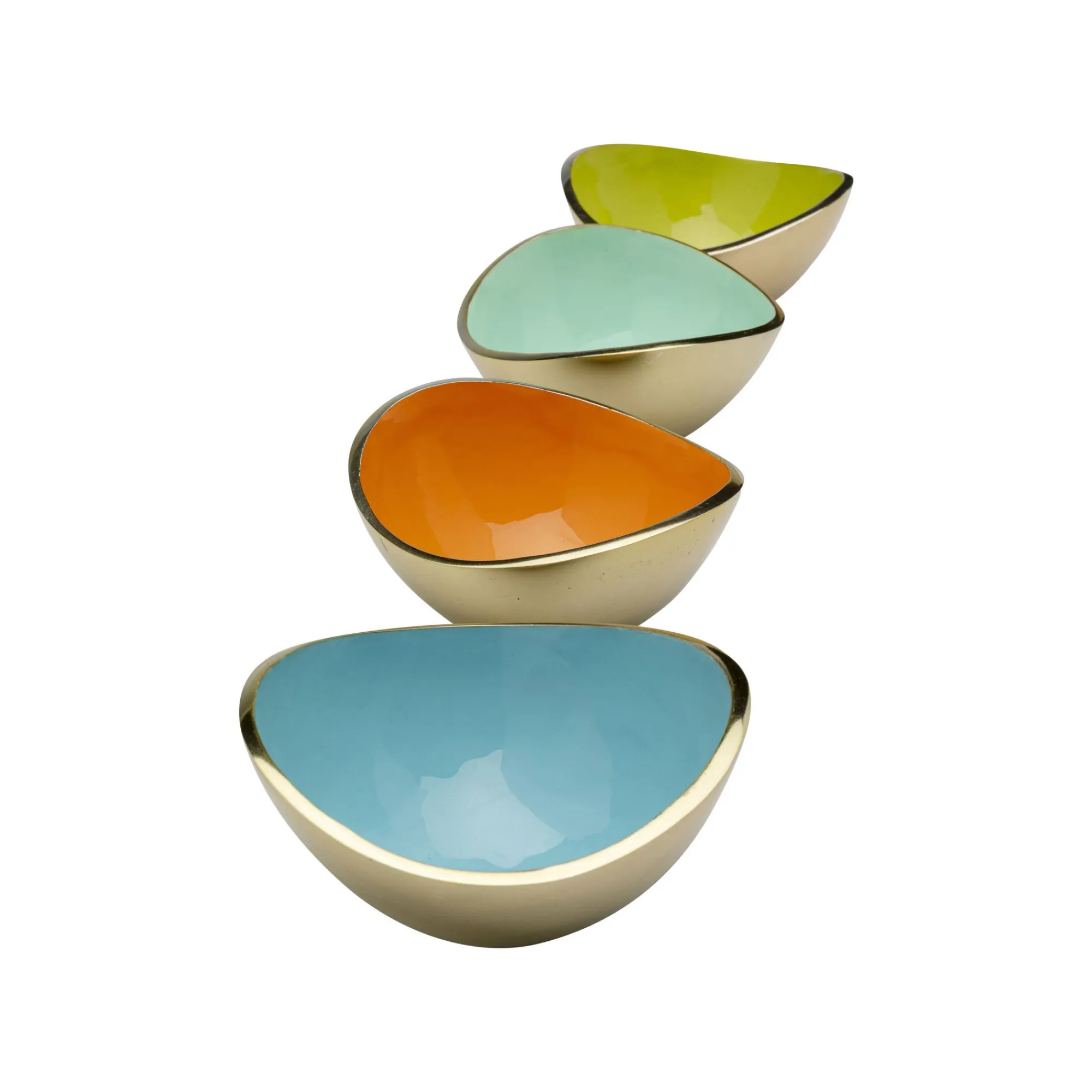 KARE Design Coupes Samba Plain Set De 4 ^ Vaisselle