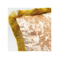 KARE Design Coussin à Franges Cannes Beige ^ Coussin & Plaid