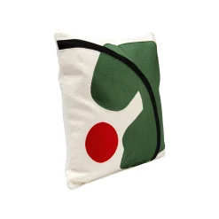 KARE Design Coussin Art Line Vert ^ Coussin & Plaid