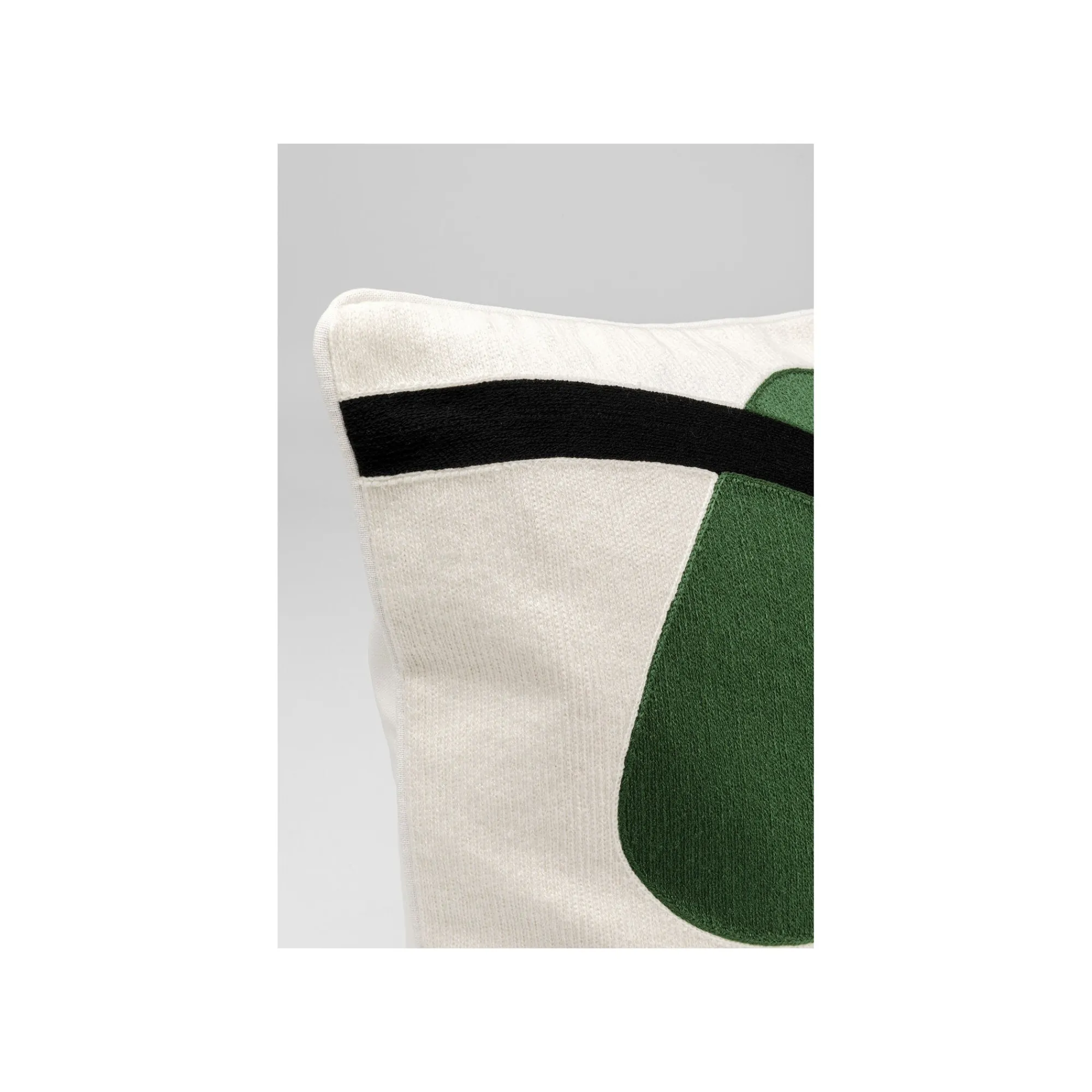 KARE Design Coussin Art Line Vert ^ Coussin & Plaid