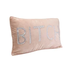 KARE Design Coussin Beads Bitch Rose ^ Coussin & Plaid