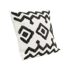 KARE Design Coussin Chevrons Noirs ^ Coussin & Plaid