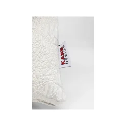 KARE Design Coussin Croco Blanc ^ Coussin & Plaid