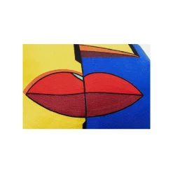 KARE Design Coussin Faccia Arte Droite ^ Coussin & Plaid