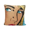 KARE Design Coussin Femme BD ^ Coussin & Plaid