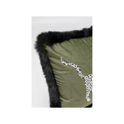 KARE Design Coussin Guépards Duo ^ Coussin & Plaid