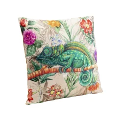 KARE Design Coussin Jungle Caméléon ^ Coussin & Plaid