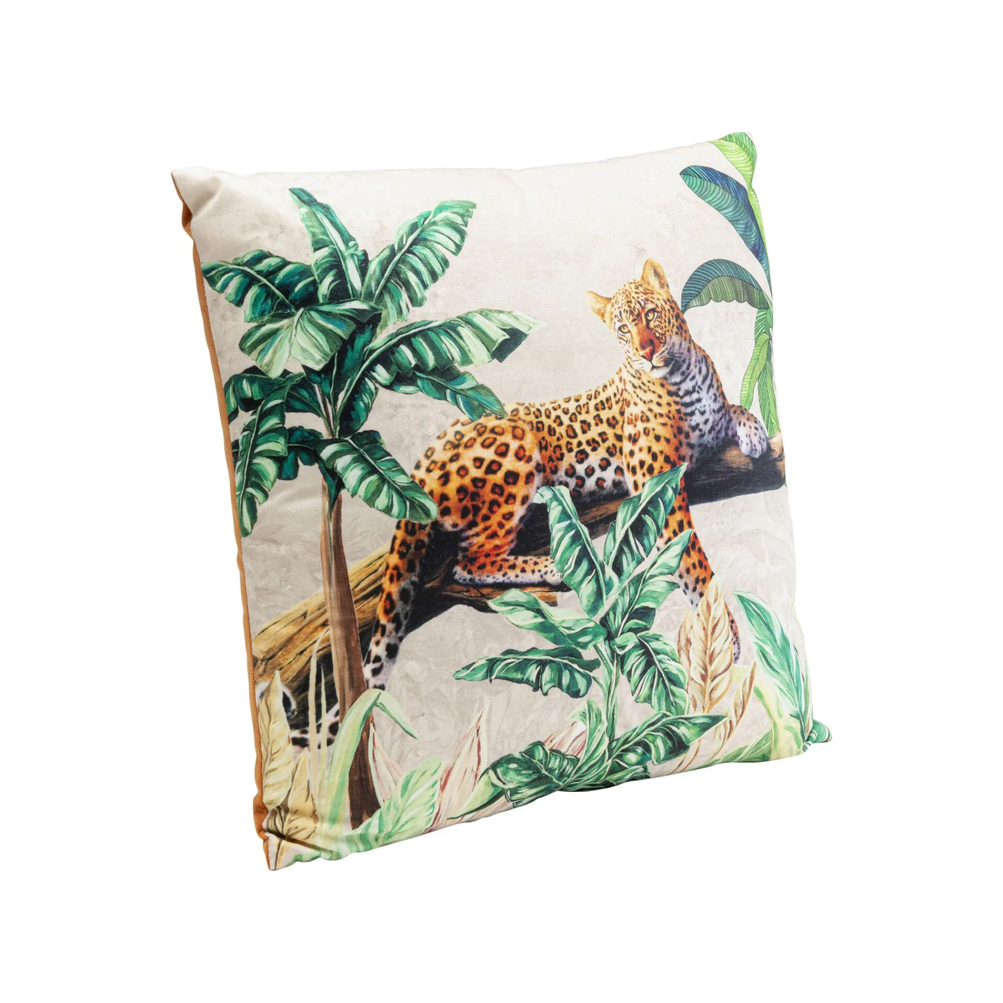 KARE Design Coussin Jungle Léopard ^ Coussin & Plaid