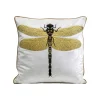 KARE Design Coussin Libellule 40x40cm Blanc ^ Coussin & Plaid