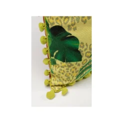 KARE Design Coussin Léopard Feuilles ^ Coussin & Plaid