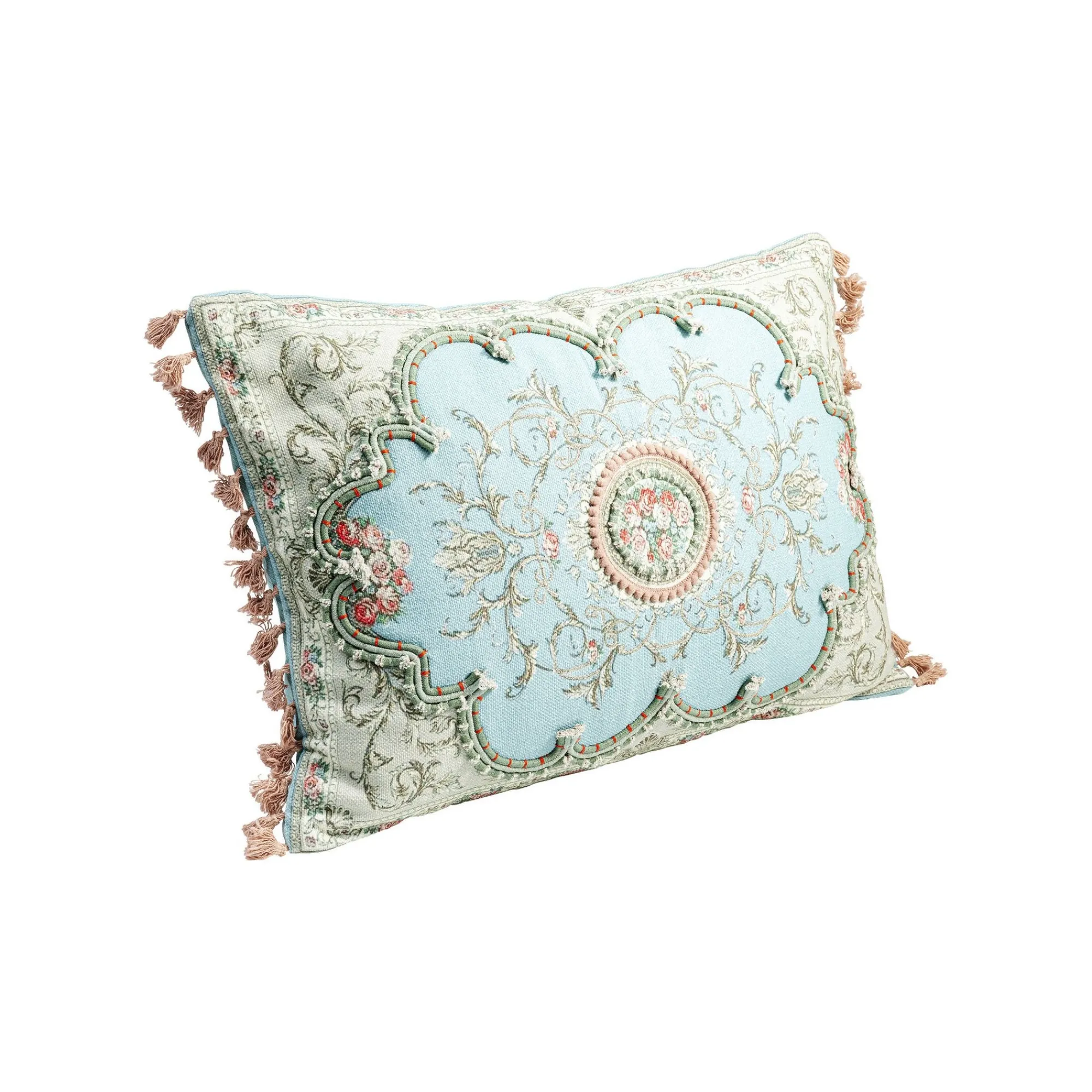 KARE Design Coussin Orient Bleu ^ Coussin & Plaid