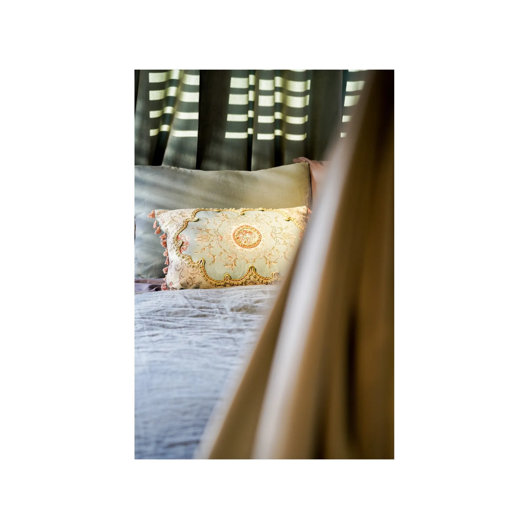 KARE Design Coussin Orient Bleu ^ Coussin & Plaid
