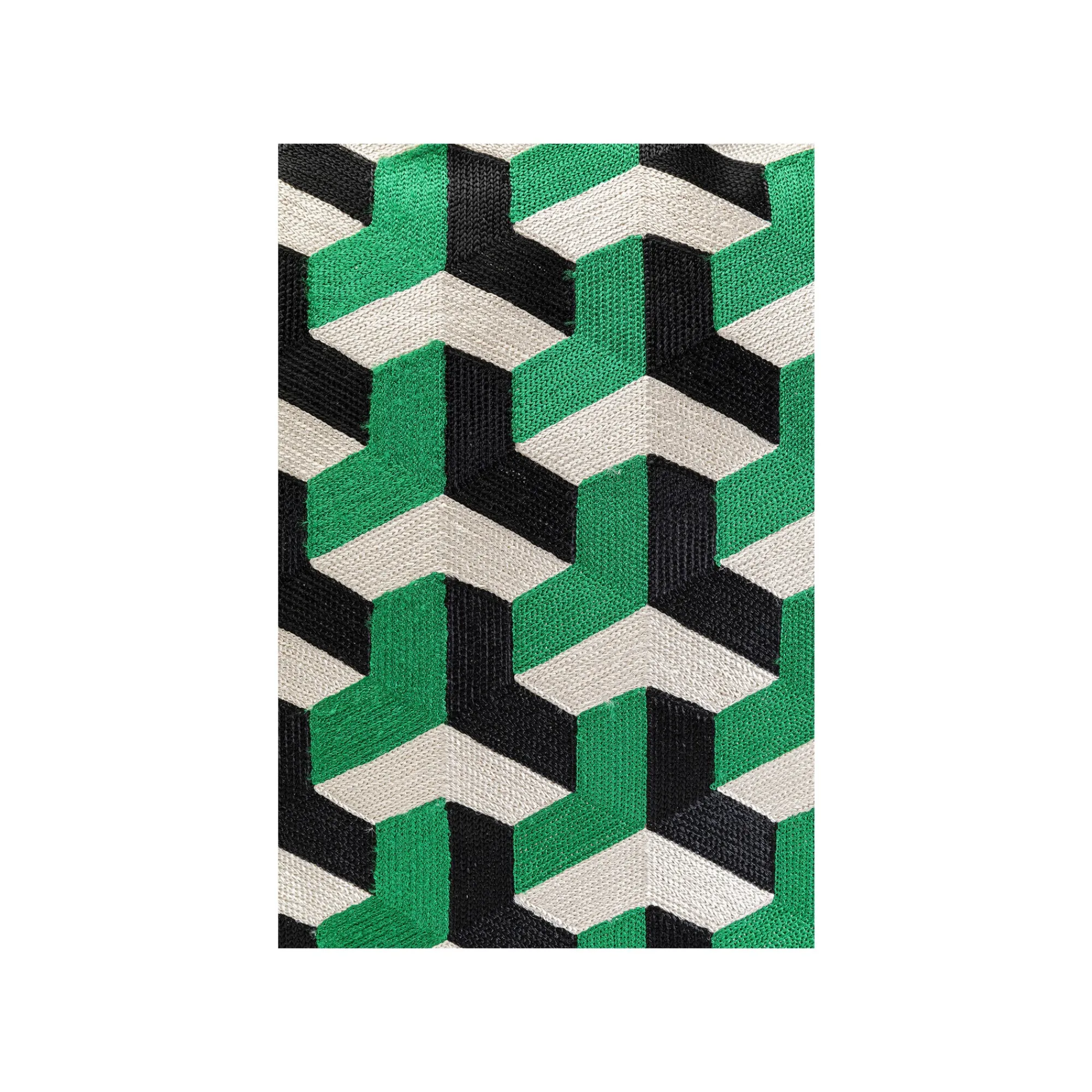 KARE Design Coussin Scale Vert ^ Coussin & Plaid