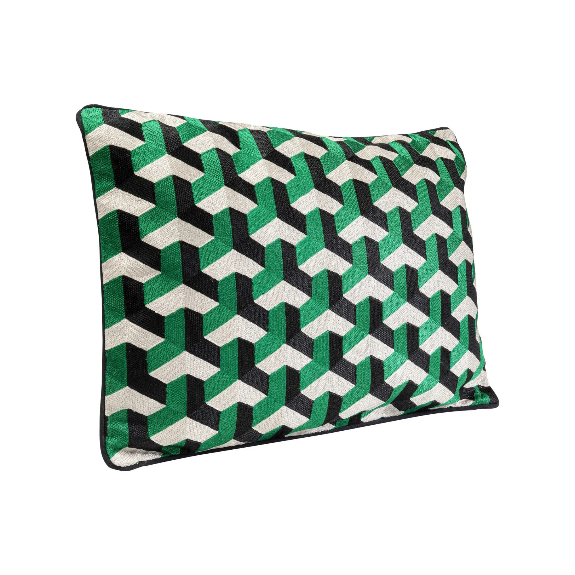 KARE Design Coussin Scale Vert ^ Coussin & Plaid