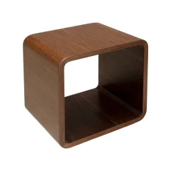 KARE Design Cube Lounge Noyer ^ Table D'Appoint & De Chevet