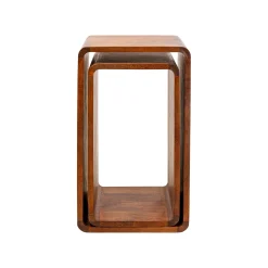 KARE Design Cubes Rectangulaires Authentico Set De 2 ^ Table D'Appoint & De Chevet