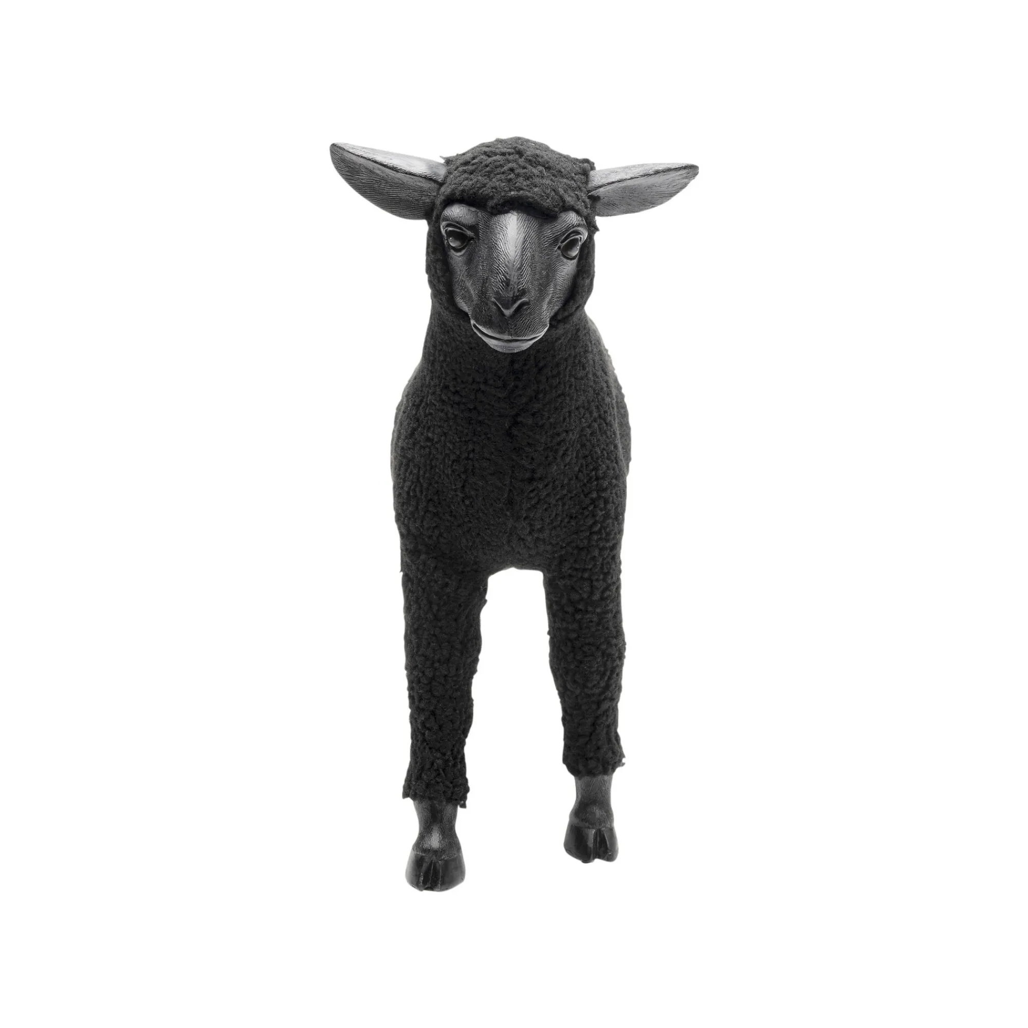 KARE Design Déco Agneau Noir 37cm ^ Déco